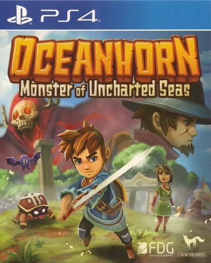 Portada de Oceanhorn para PS4 (NTSC USA)
