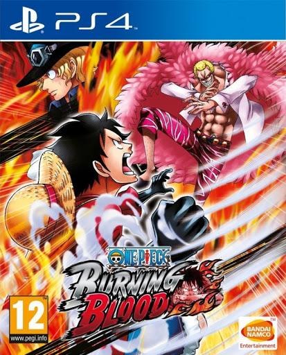 Portada de One Piece Burning Blood para PS4 (PAL España)