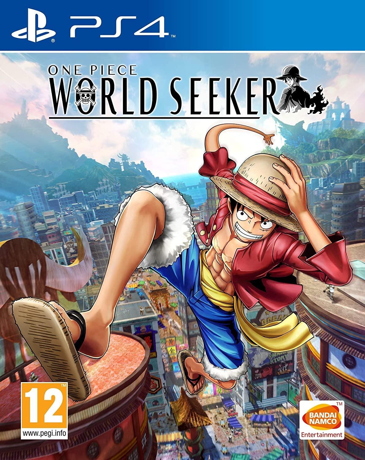 Portada de One Piece World Seeker para PS4 (PAL España)