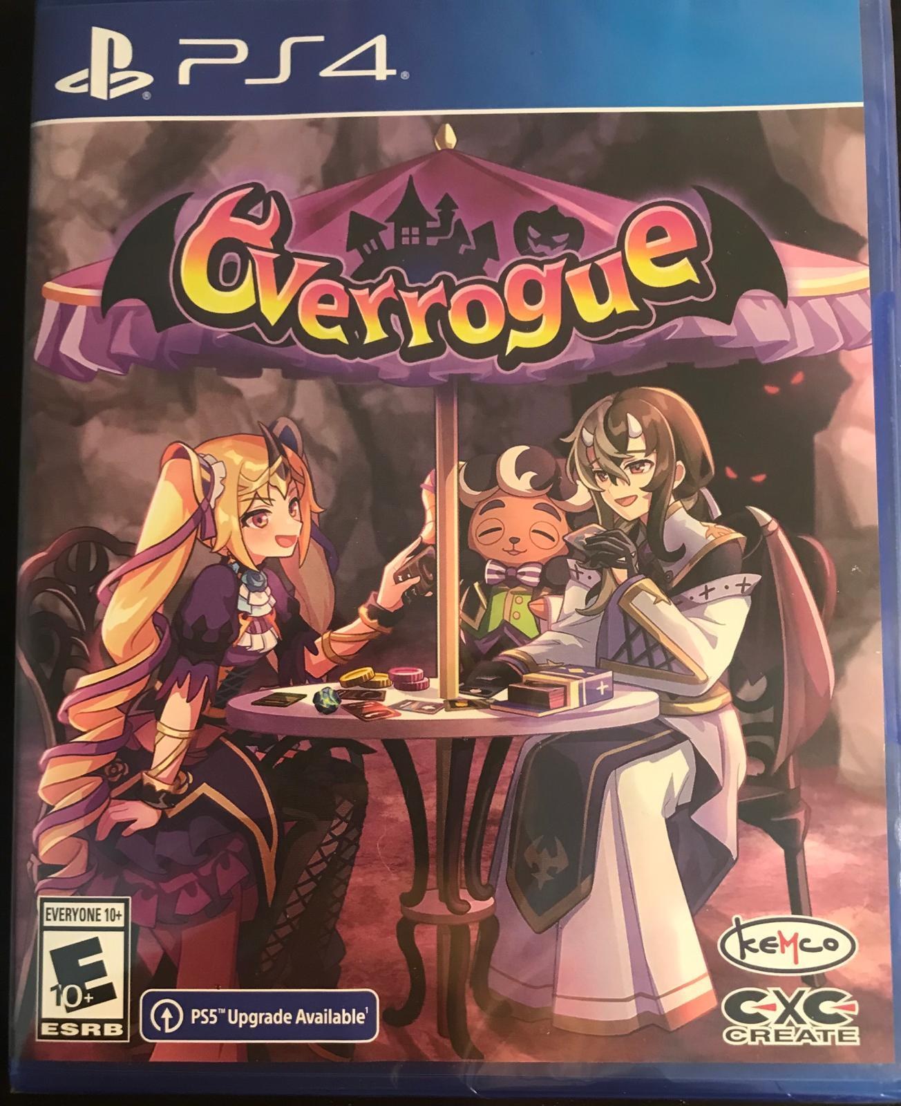 Portada de Overrogue para PS4 (NTSC USA)
