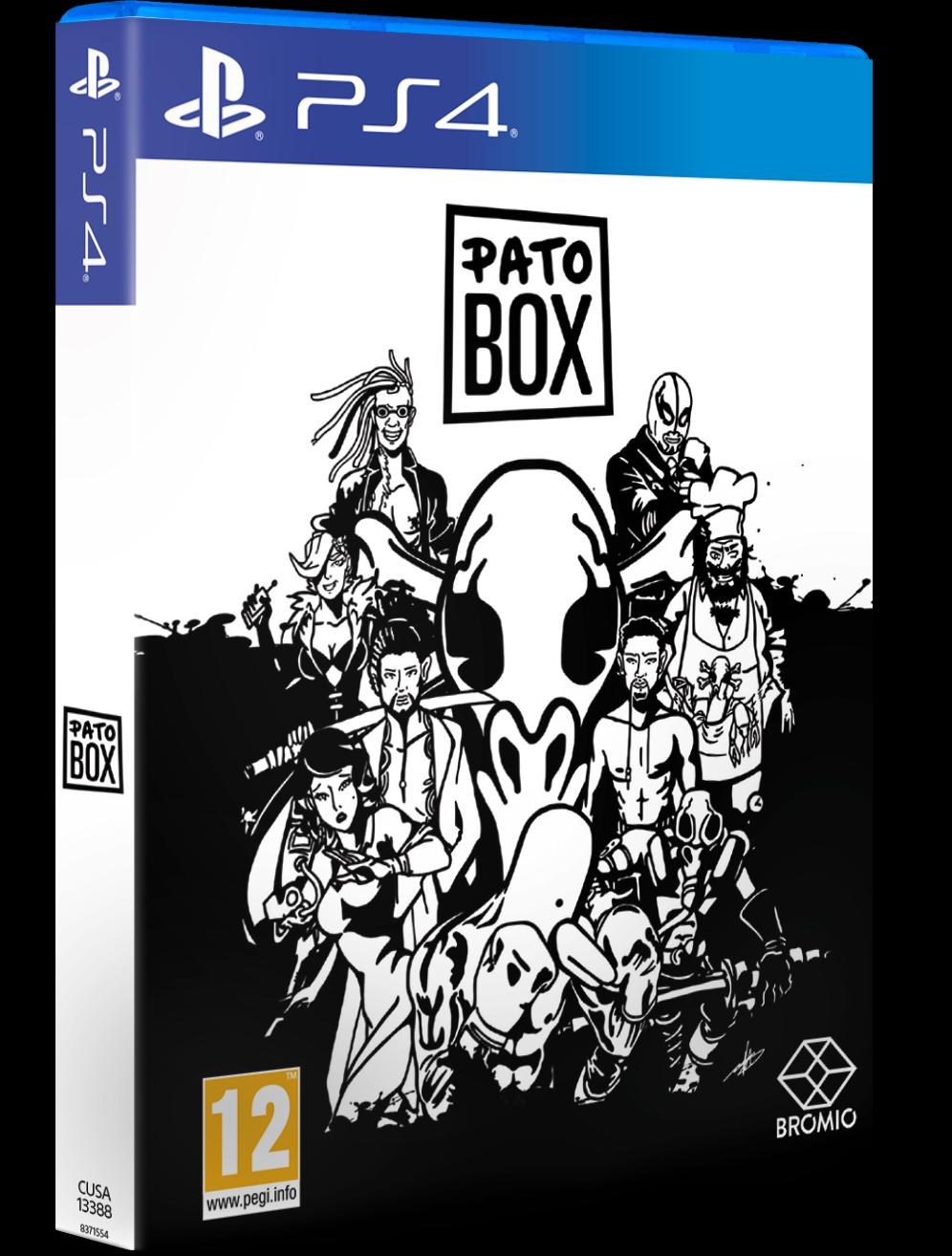 Portada de Pato Box para PS4 (PAL España)