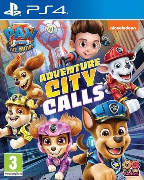 Portada de PAW Patrol The Movie: Adventure City Calls para PS4 (PAL España)