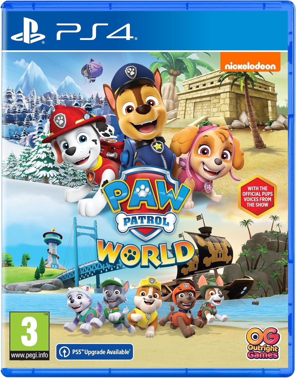 Portada de Paw Patrol World para PS4 (PAL España)