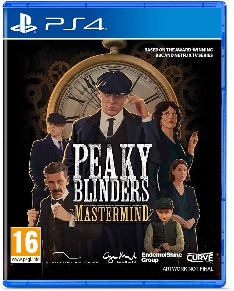 Portada de Peaky Blinders Mastermind para PS4 (PAL España)
