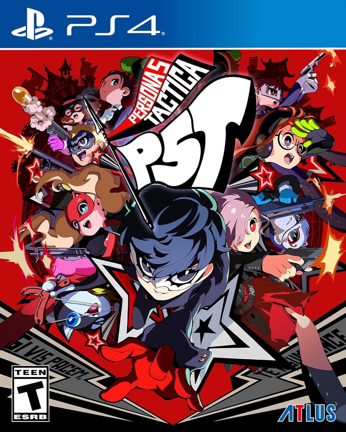 Portada de Persona 5 Tactica para PS4 (NTSC USA)