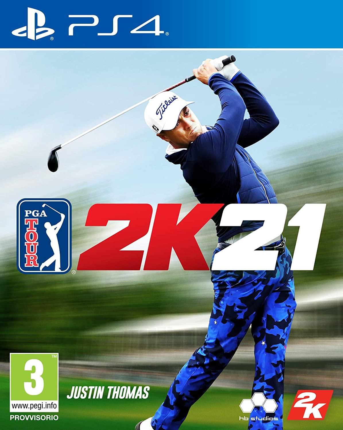 Portada de PGA Tour 2K21 para PS4 (PAL España)