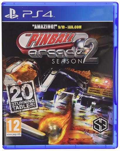 Portada de Pinball Arcade Season 2 para PS4 (PAL España)