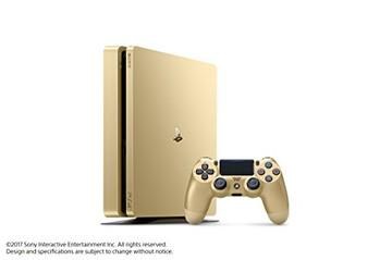 Portada de Playstation 4 1TB Slim Gold Console para PS4 (NTSC USA)