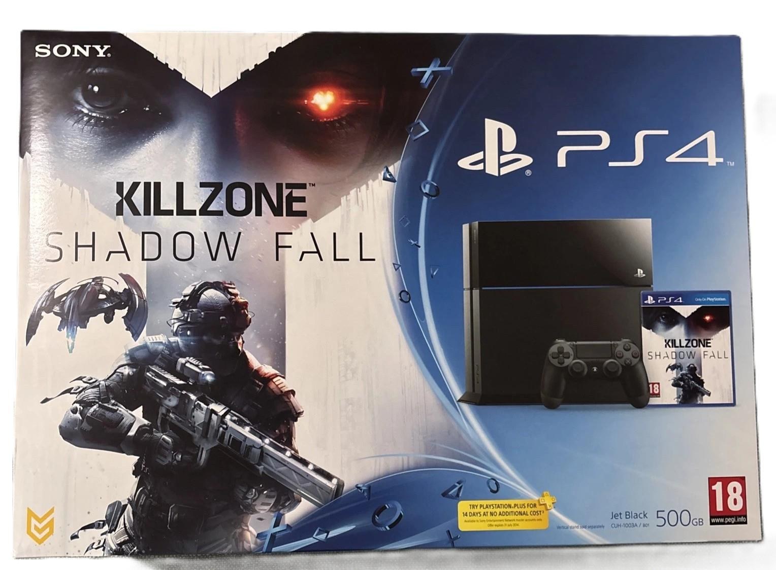 PlayStation 4 500GB Jet Black Killzone Shadow Fall