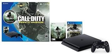 Portada de Playstation 4 500GB Slim Console Infinite Warfare Bundle para PS4 (NTSC USA)