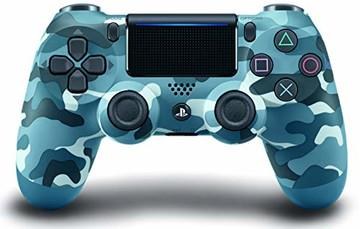Portada de Playstation 4 Dualshock 4 Blue Camo Controller para PS4 (NTSC USA)