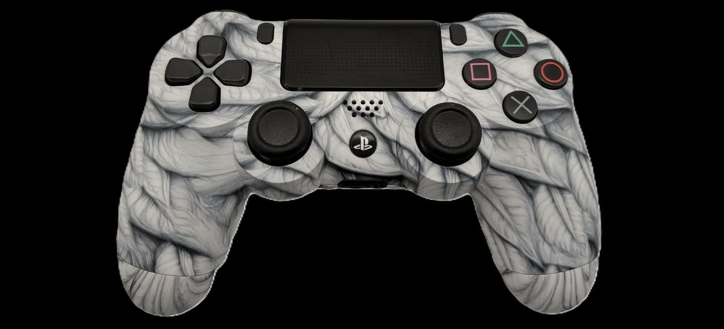 Playstation 4 Dualshock 4 Silver Scale Controller
