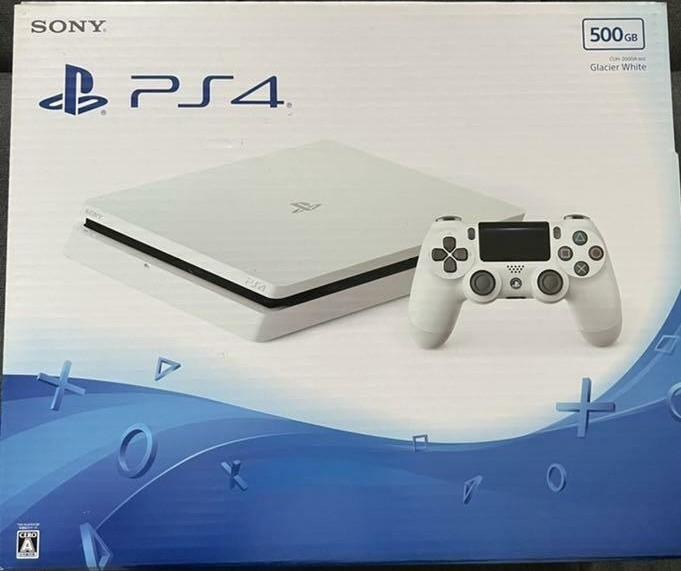 Portada de PlayStation 4 Glacier White 500 GB Estándar para PS4 (JP)