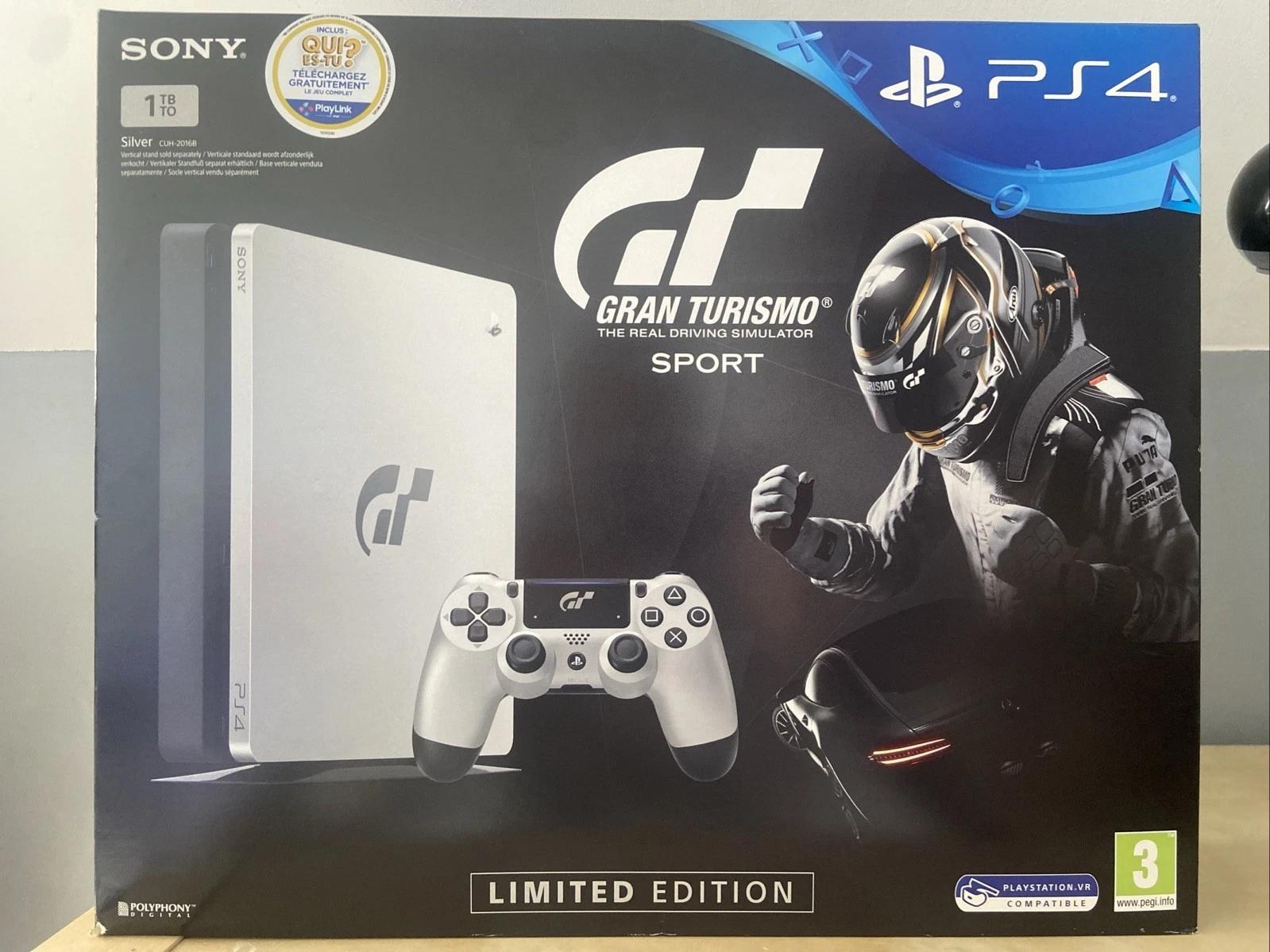 Portada de PlayStation 4 Slim 1TB Gran Turismo Sport Edition Console para PS4 (PAL España)