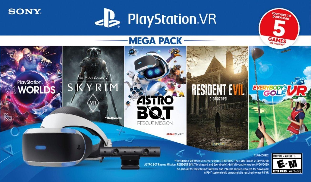 Portada de PlayStation VR Mega Pack Bundle para PS4 (NTSC USA)