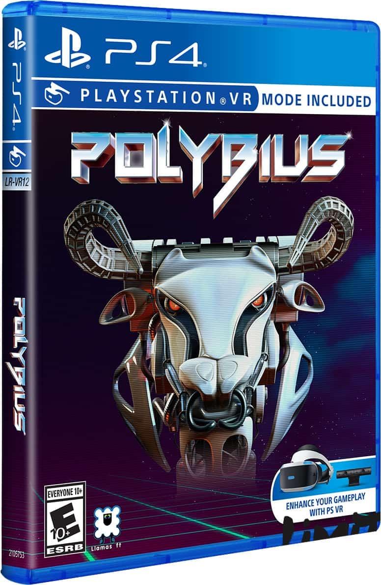Portada de Polybius para PS4 (NTSC USA)