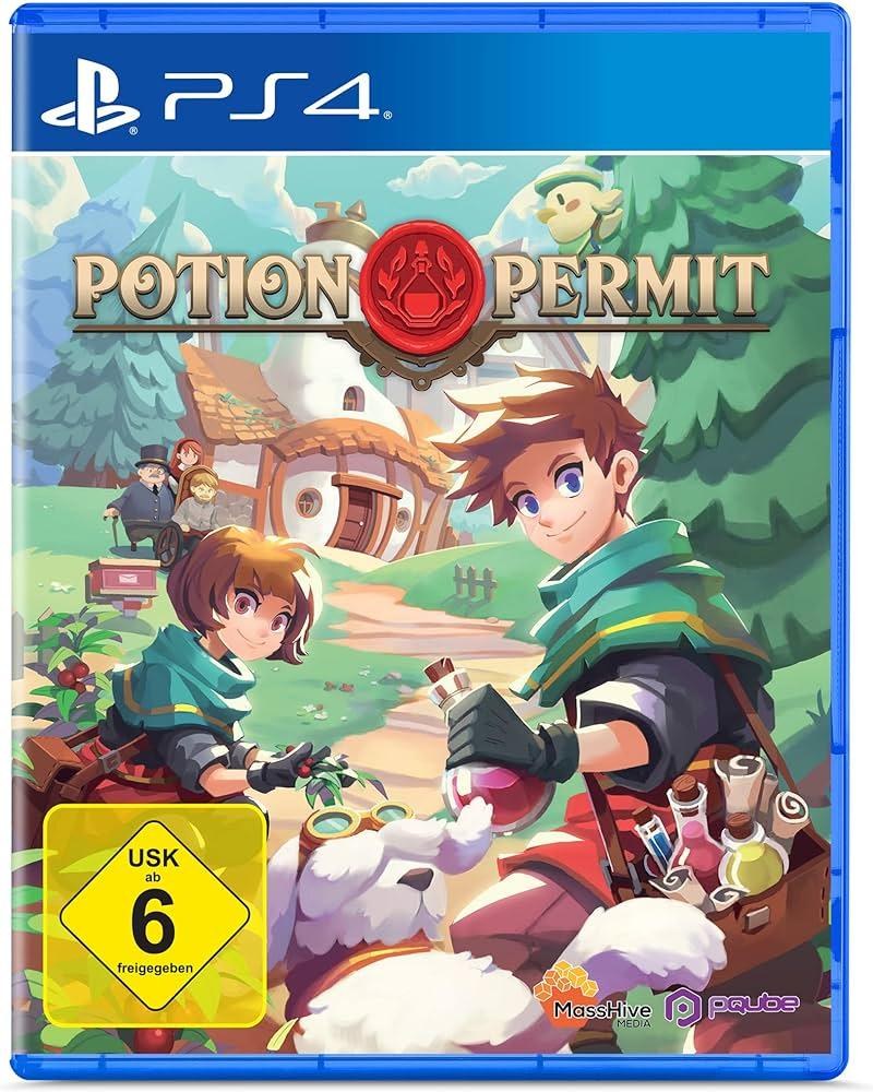 Portada de Potion Permit para PS4 (PAL España)