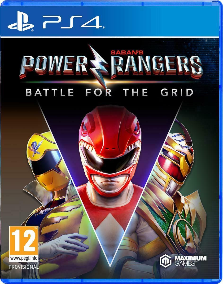 Portada de Power Rangers: Battle for the Grid para PS4 (PAL España)