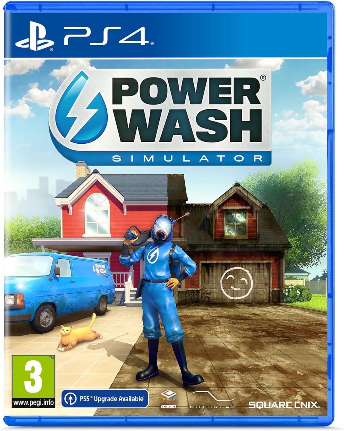 Portada de Powerwash Simulator para PS4 (PAL España)