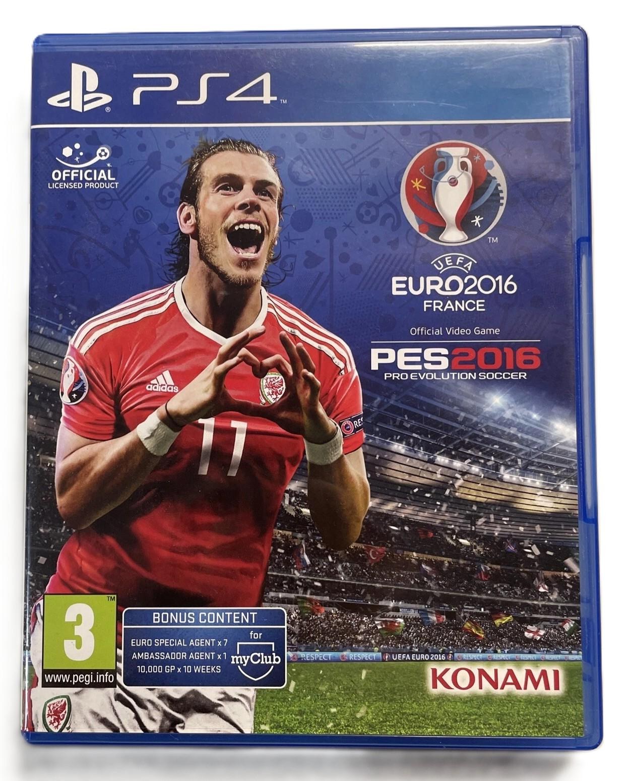 Portada de Pro Evolution Soccer 2016: UEFA EURO 2016 para PS4 (PAL España)