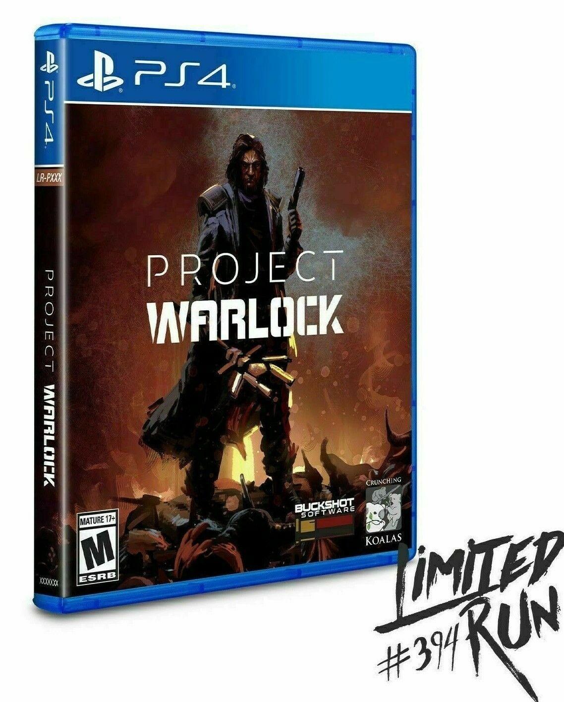 Portada de Project Warlock para PS4 (NTSC USA)