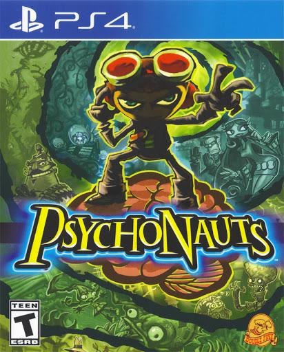 Portada de Psychonauts para PS4 (NTSC USA)