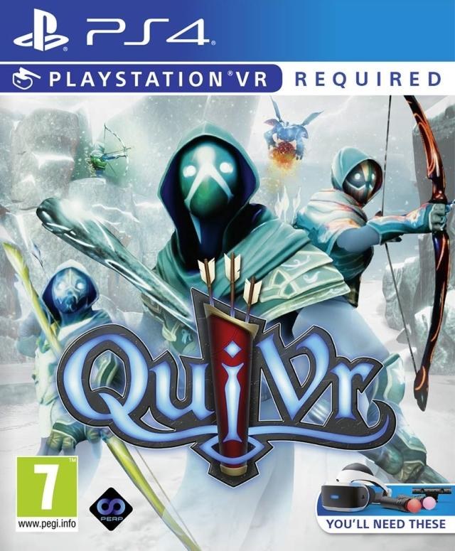 Portada de QuiVR para PS4 (PAL España)