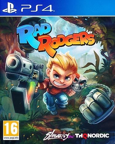 Portada de Rad Rodgers para PS4 (PAL España)