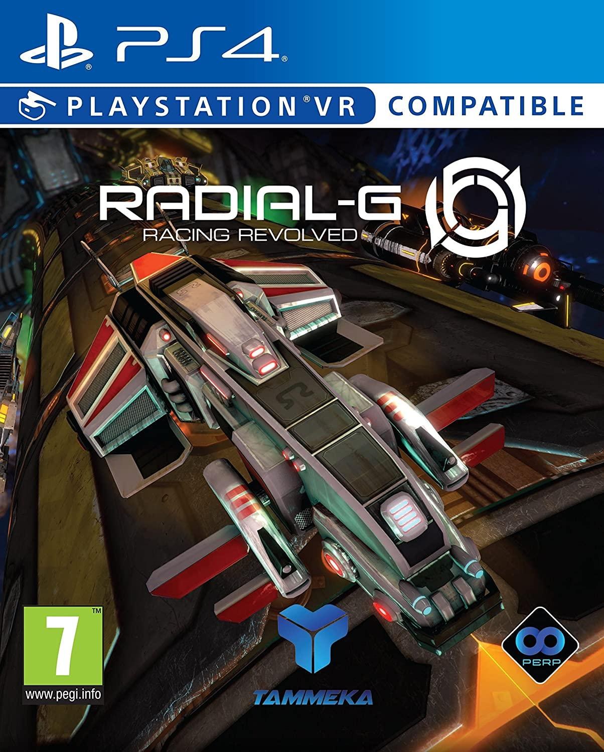 Portada de Radial G Racing Revolved para PS4 (PAL España)
