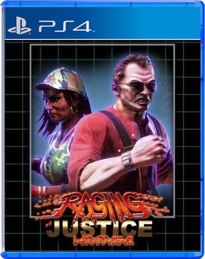 Portada de Raging Justice para PS4 (PAL España)