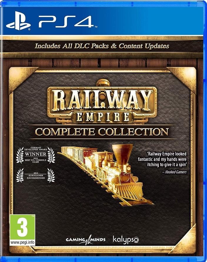 Portada de Railway Empire Complete Collection para PS4 (PAL España)