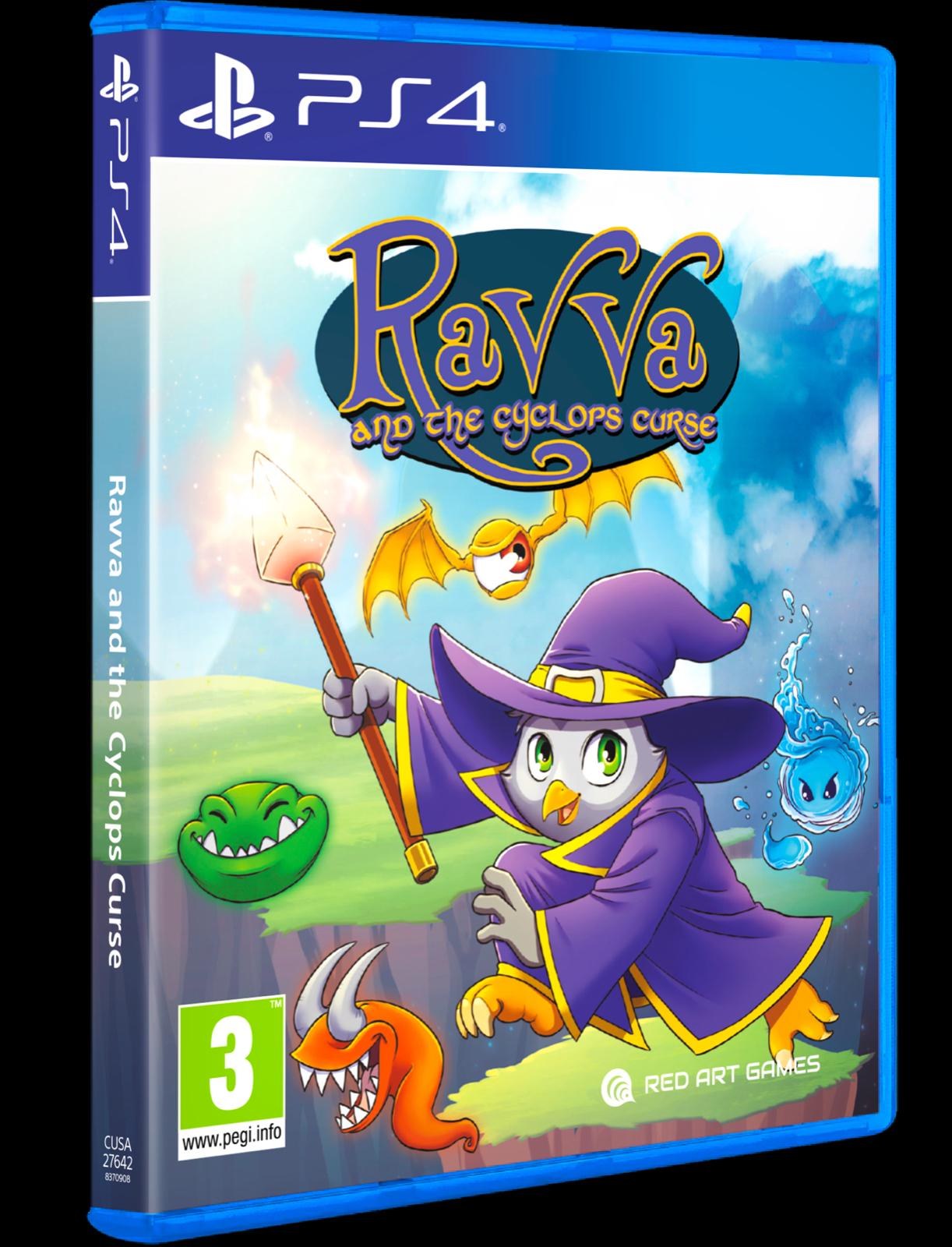 Portada de Ravva and the Cyclops Curse para PS4 (PAL España)