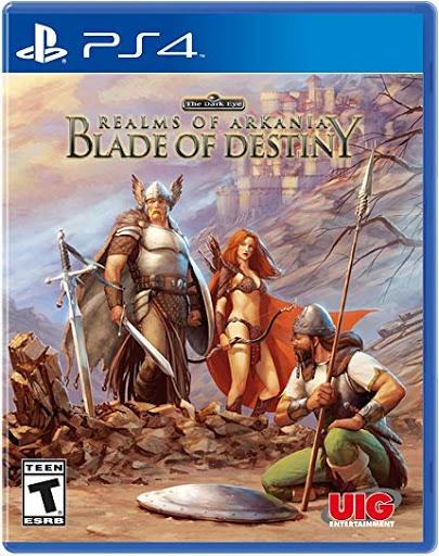 Portada de Realms of Arkania: Blade of Destiny para PS4 (NTSC USA)