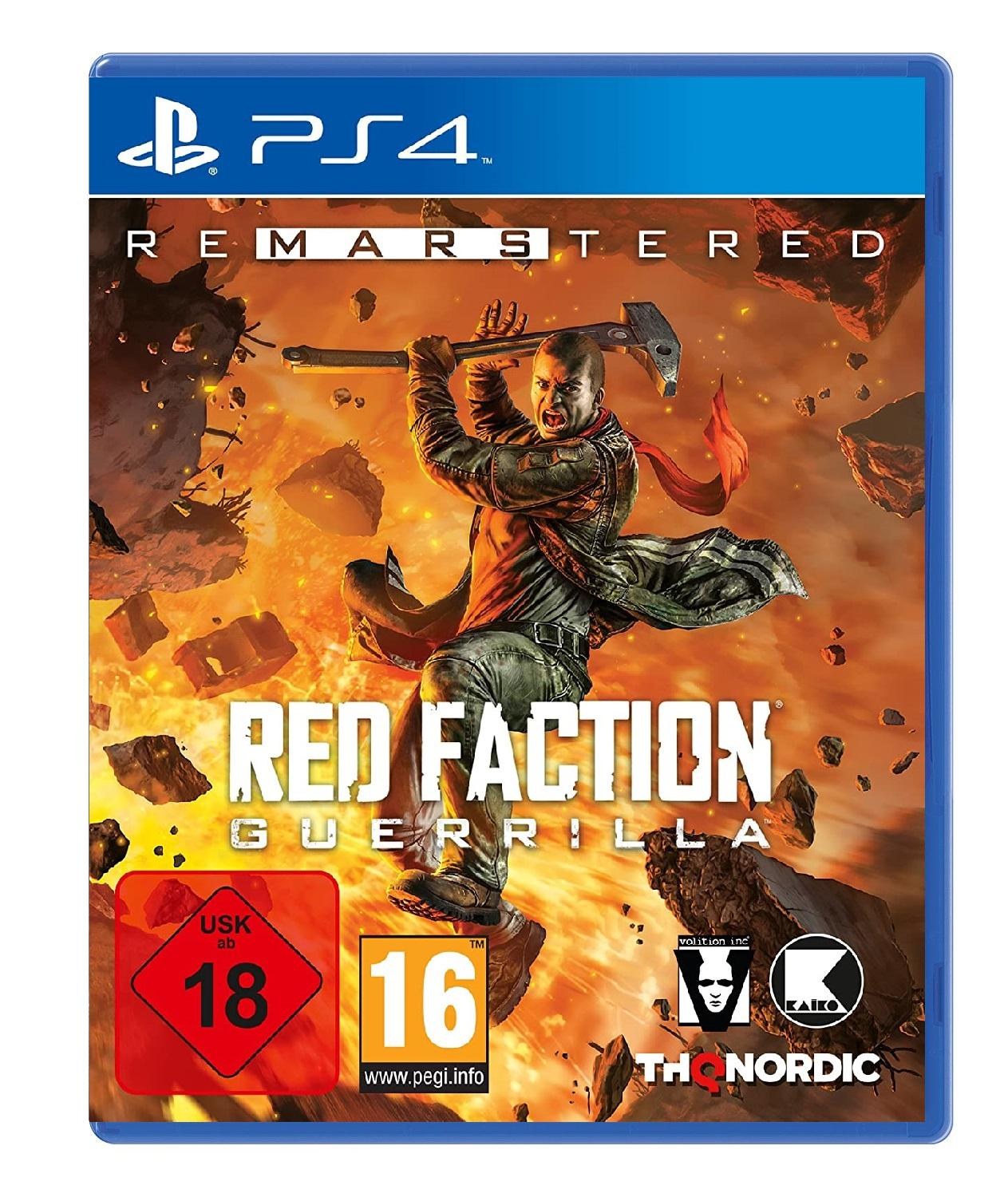 Portada de Red Faction: Guerrilla Re-Mars-tered para PS4 (PAL España)