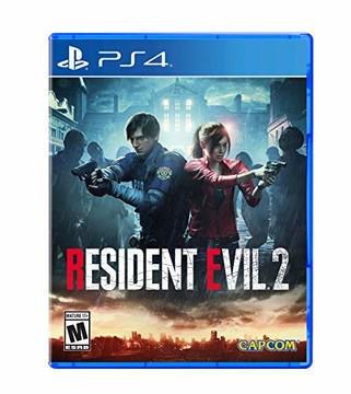 Portada de Resident Evil 2 para PS4 (NTSC USA)