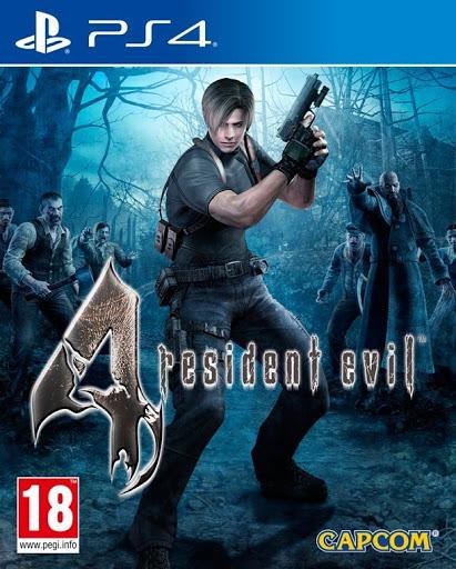Portada de Resident Evil 4 para PS4 (PAL España)