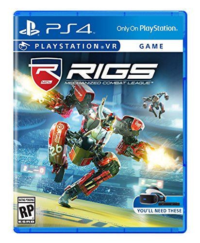 Portada de RIGS Mechanized Combat League VR para PS4 (NTSC USA)
