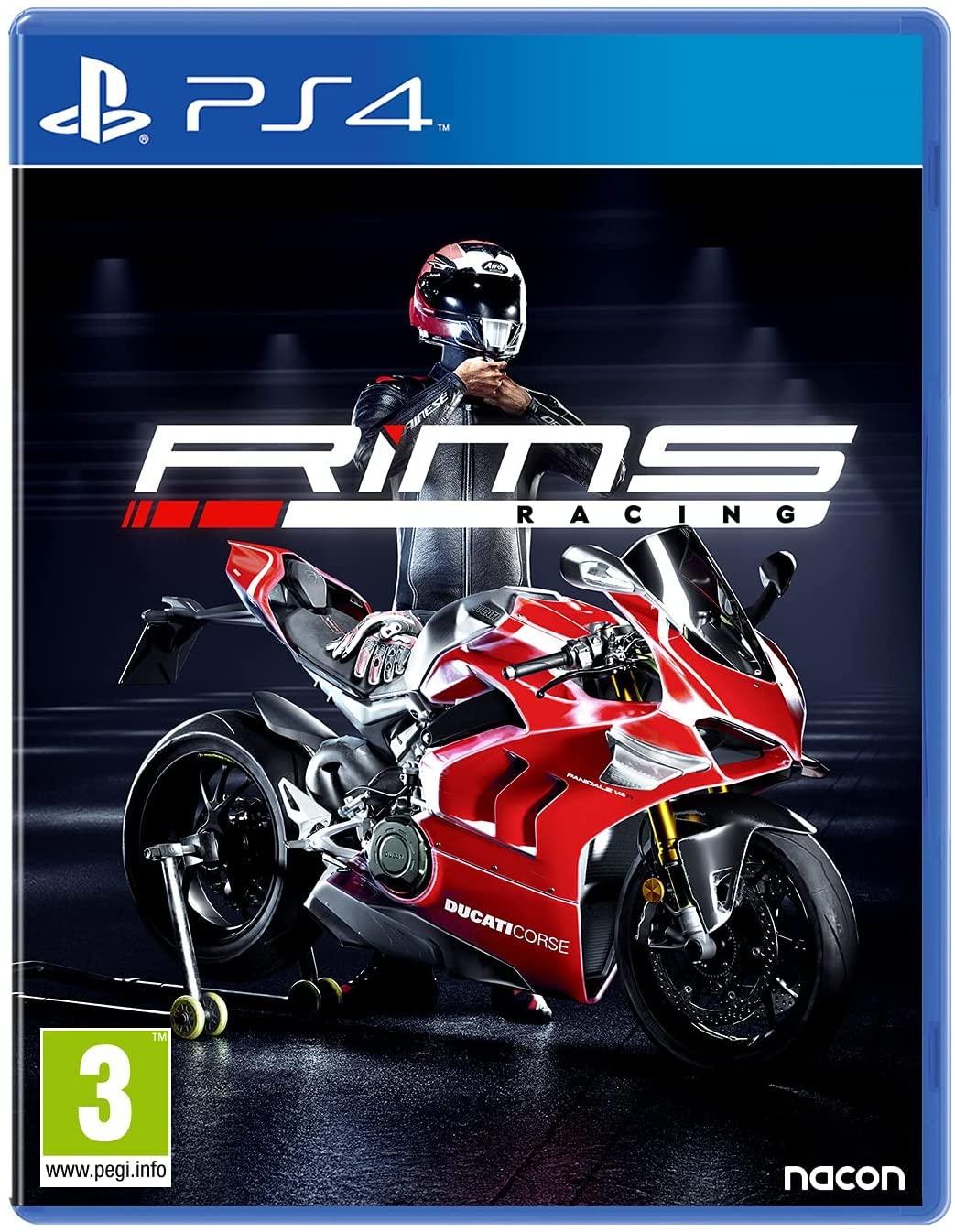 Portada de RiMS Racing para PS4 (PAL España)