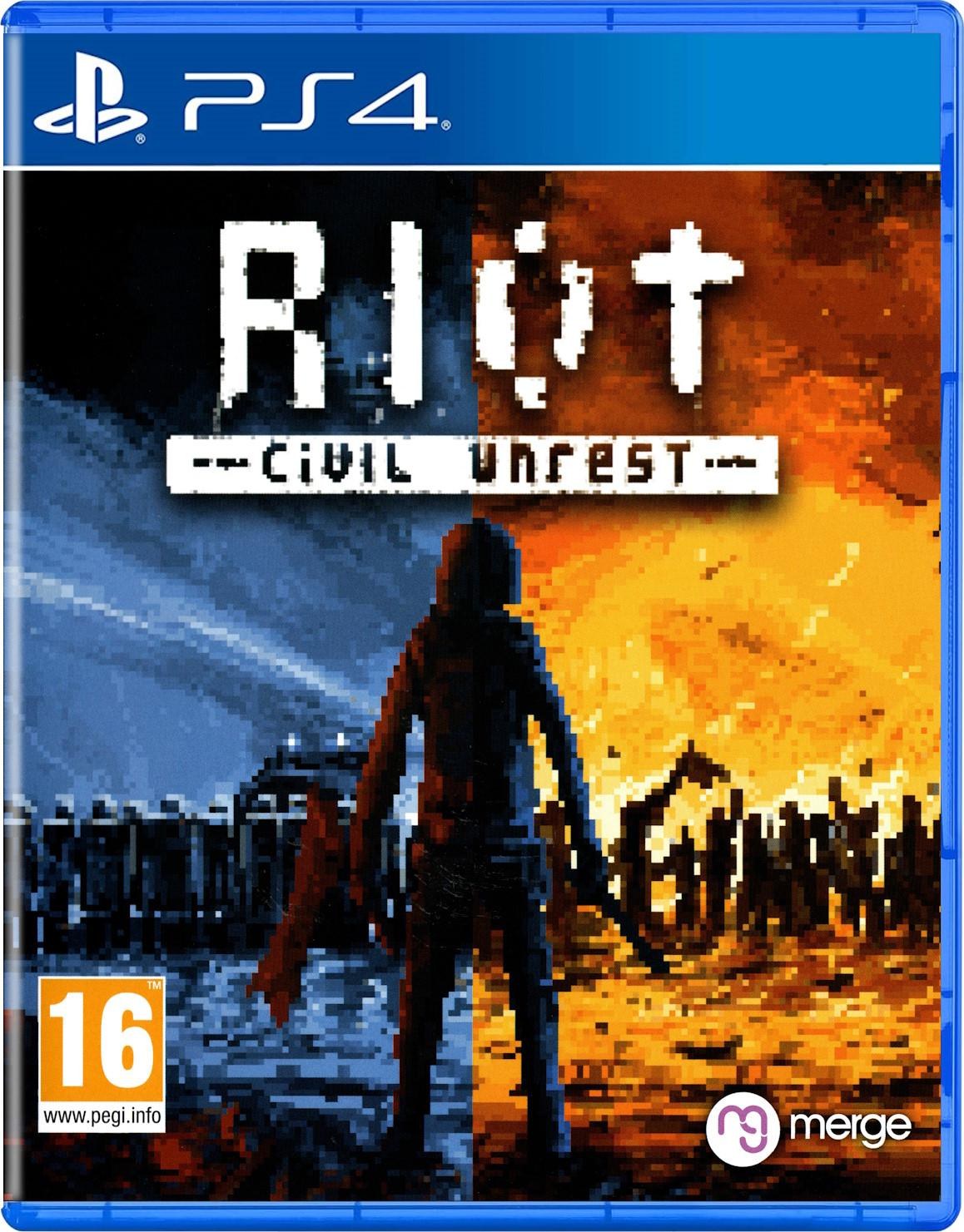 Portada de Riot Civil Unrest para PS4 (PAL España)