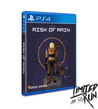 Portada de Risk of Rain para PS4 (NTSC USA)