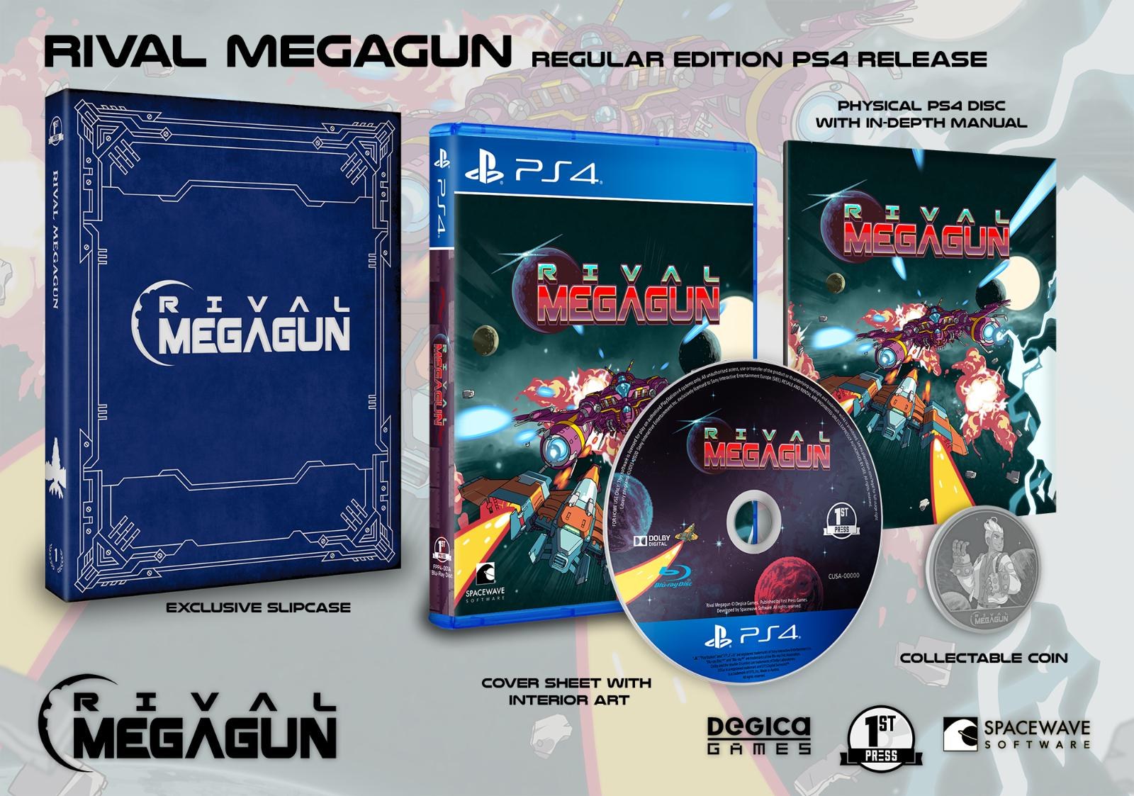 Portada de Rival Megagun para PS4 (PAL España)