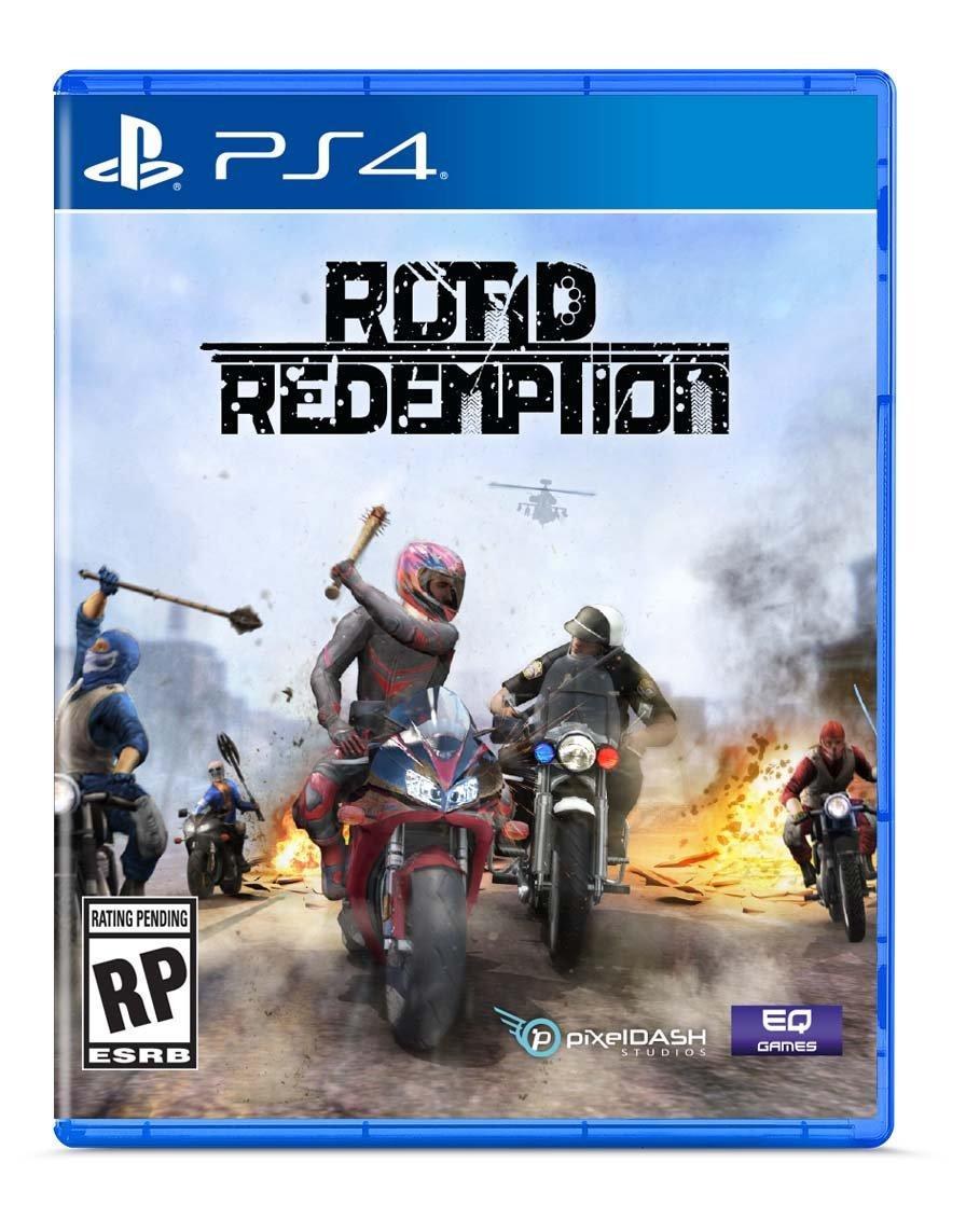 Portada de Road Redemption para PS4 (NTSC USA)