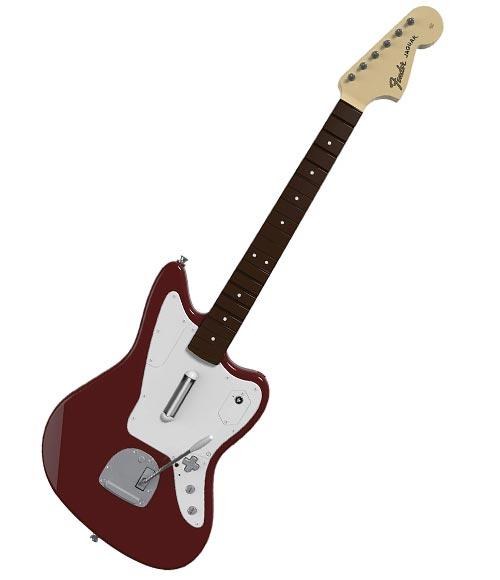 Rock Band 4 Wireless Fender Jaguar Guitar Controller [Candy Cola]