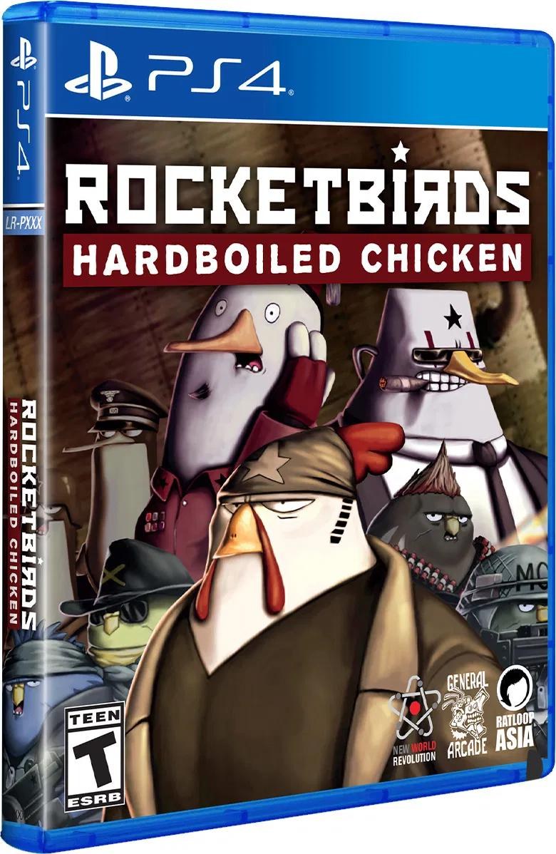 Portada de Rocketbirds: Hardboiled Chicken para PS4 (NTSC USA)