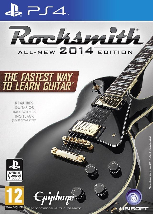 Portada de Rocksmith 2014 Edition Remastered para PS4 (PAL España)