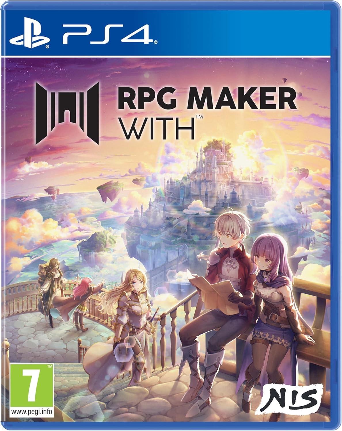 Portada de RPG Maker WITH para PS4 (PAL España)