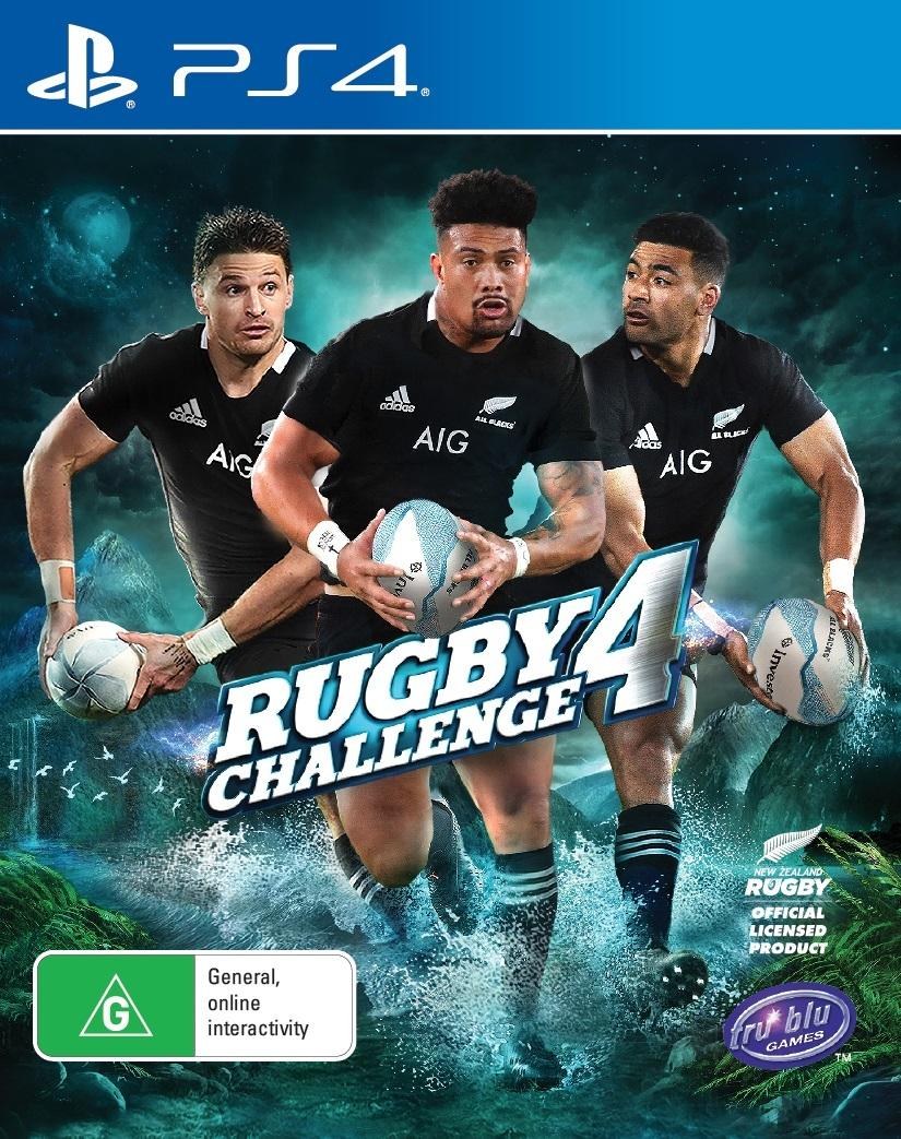 Portada de Rugby Challenge 4 para PS4 (PAL España)