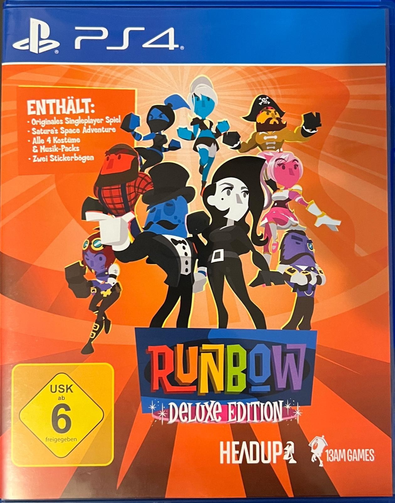Portada de Runbow Deluxe Edition para PS4 (PAL España)