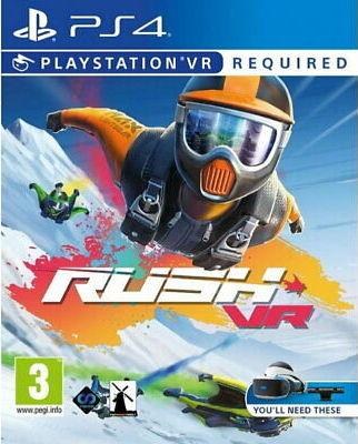 Portada de Rush VR para PS4 (PAL España)