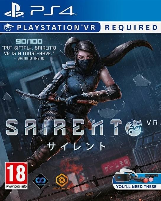 Portada de Sairento VR para PS4 (PAL España)